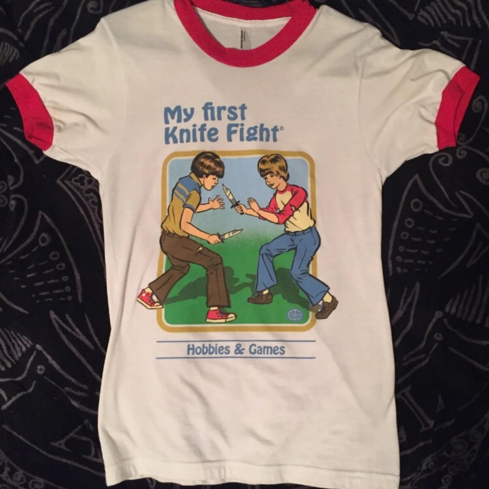 "Steven Rhodes" Knife Fight shirt